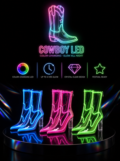 Cowboy LED boots